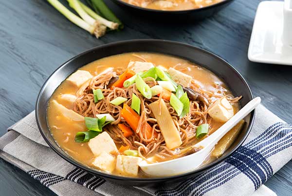 Gluten Free Hot and Sour Noodle Soup Recipe