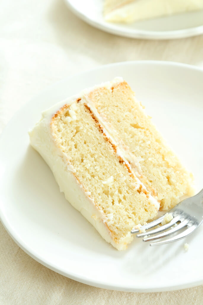 The Very Best Gluten Free Vanilla Cake