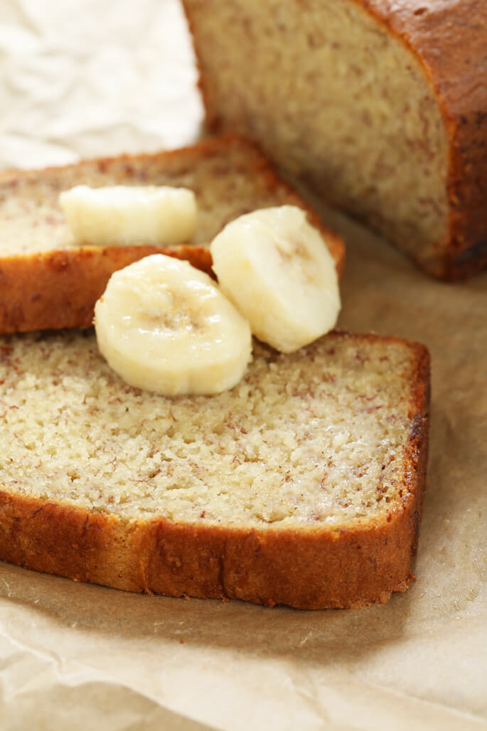 One Bowl Gluten Free Banana Bread