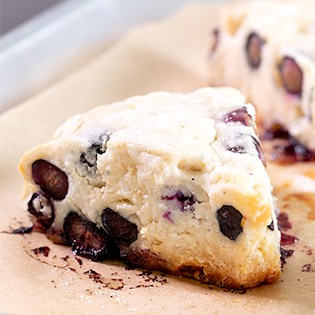 Easy Gluten Free Blueberry Scones Recipe