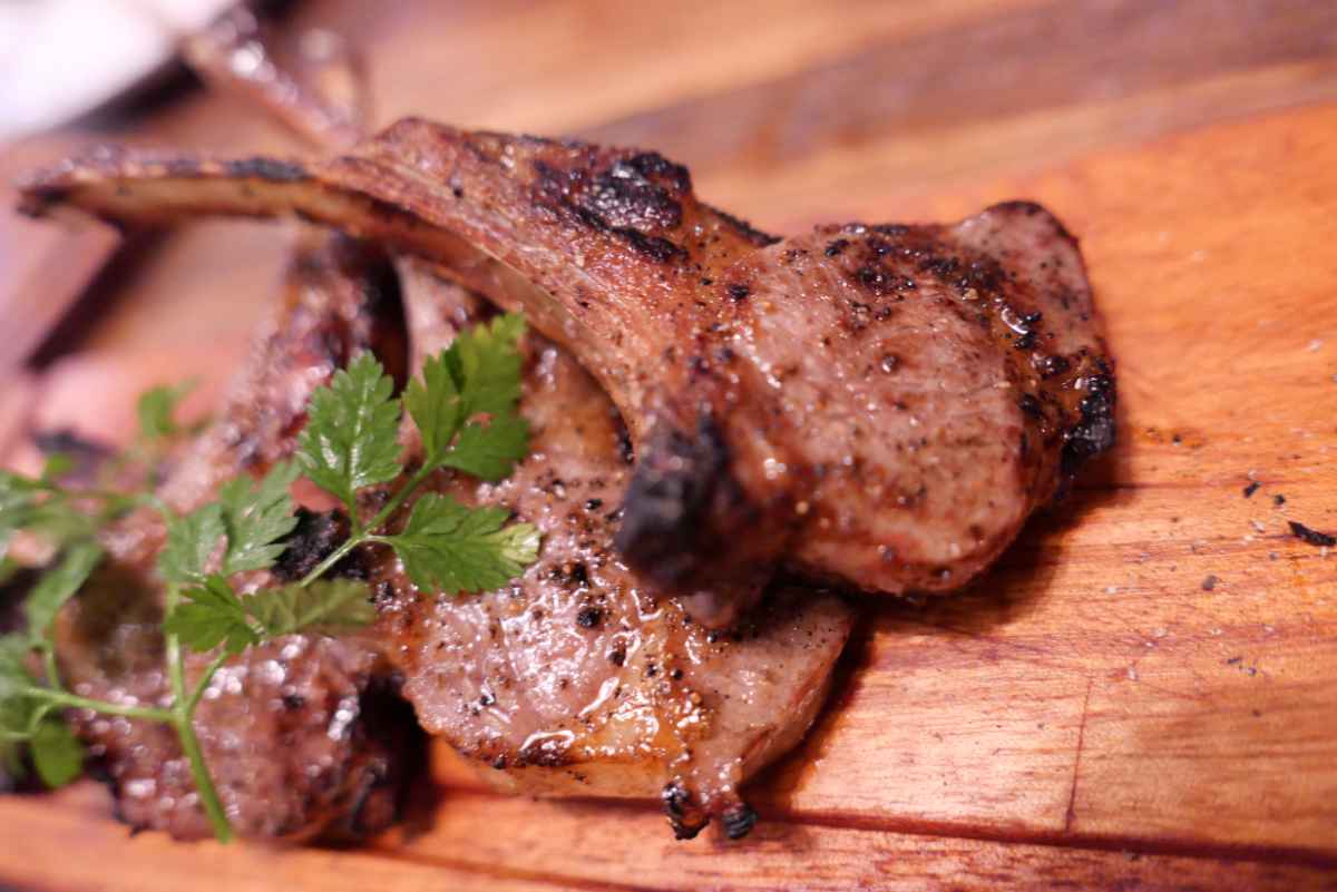 Grilled Lamb with Gluten-Free Brown Sugar Glaze