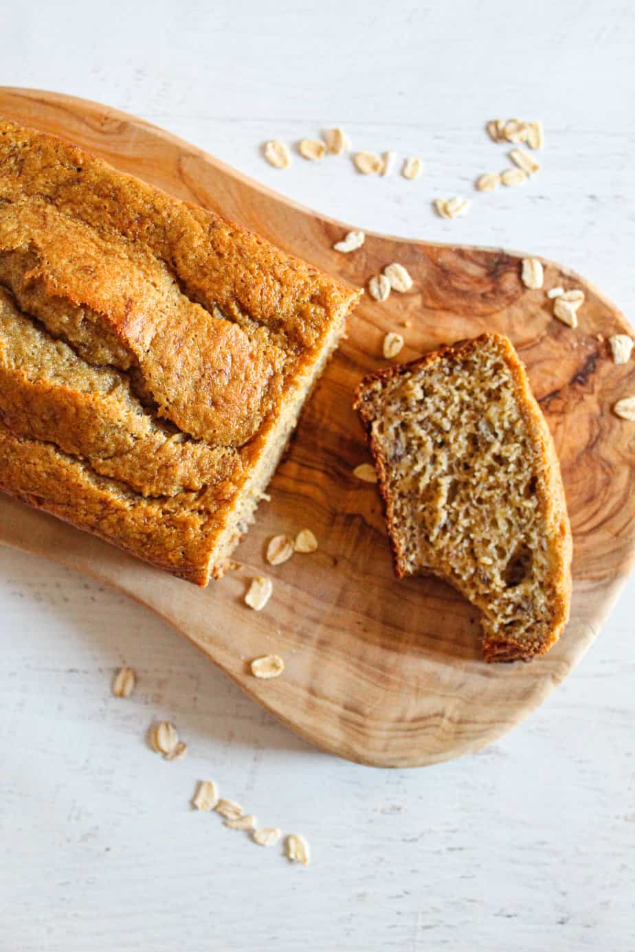 One-Bowl Oat Flour Banana Bread (Dairy Free)