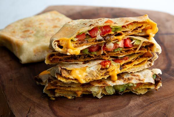 Plant Based Gluten Free Crunch Wrap