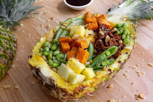 Polynesian Pork and Pineapple Bowl