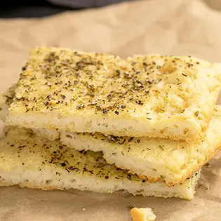 Gluten Free Focaccia Bread | with herbs