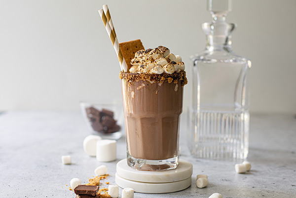 Boozy S’mores Milkshakes | Gluten Free & More