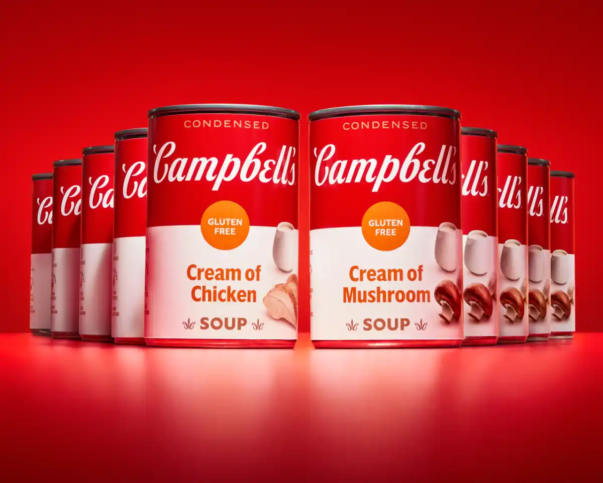 Campbell's Debuts Gluten-Free Cream of Chicken and Cream of Mushroom Soups