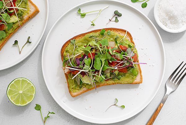 CBD Guacamole Toast | Gluten Free & More