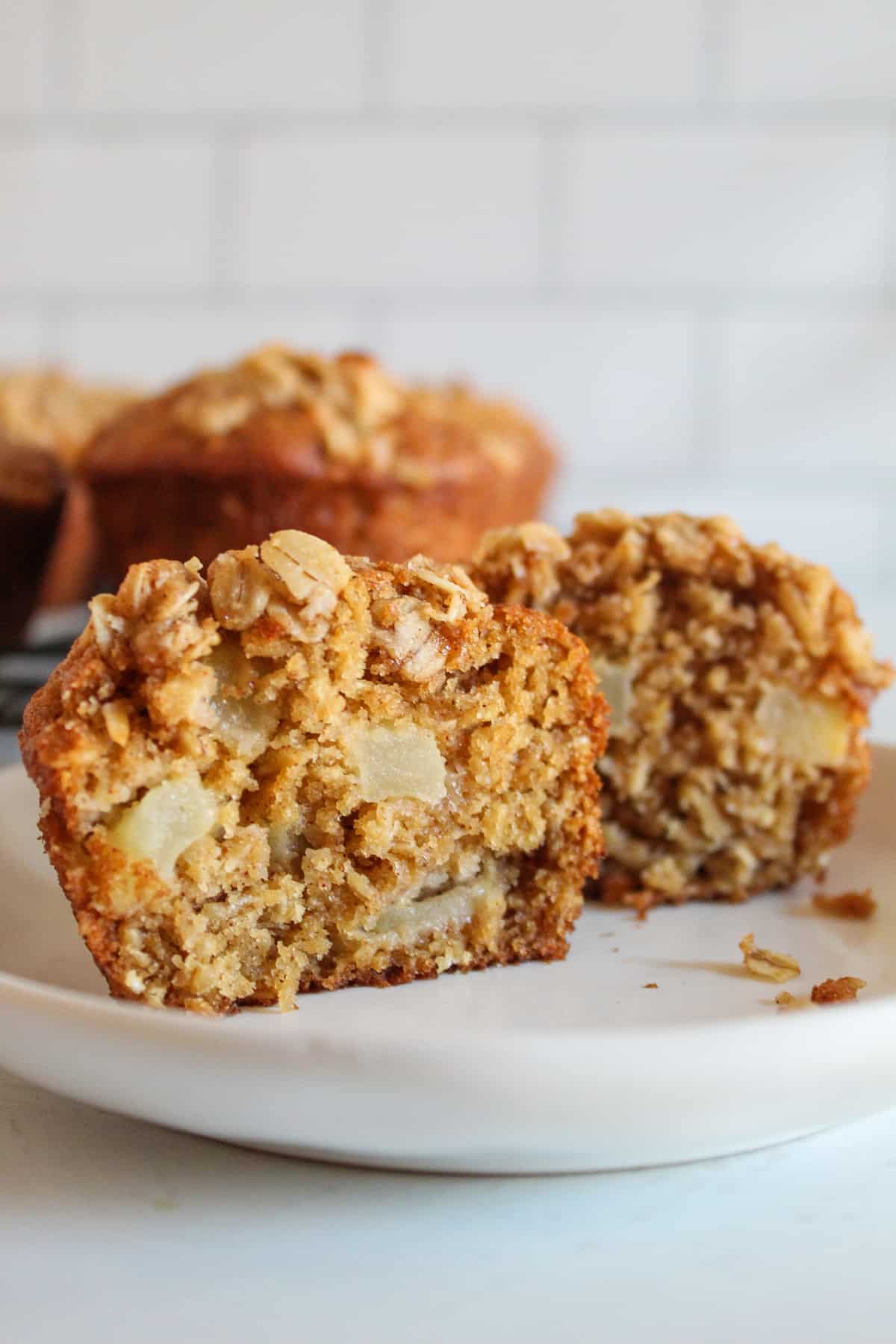 Easy Gluten-Free Oatmeal Apple Muffins Recipe