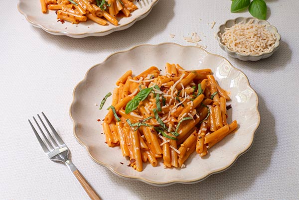 Dairy-Free Penne alla Vodka | Gluten Free & More