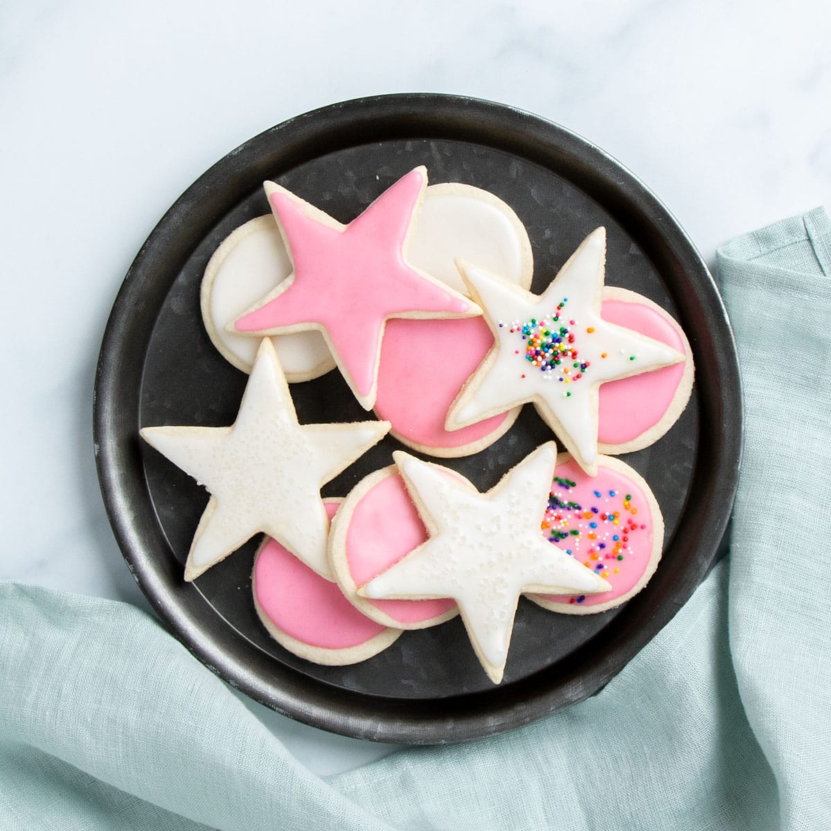 Almond Flour Sugar Cookies